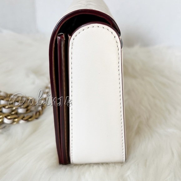 NWT Coach 1941 Dinky in Signature Leather with Chain Leather Strap - Picture 6 of 10